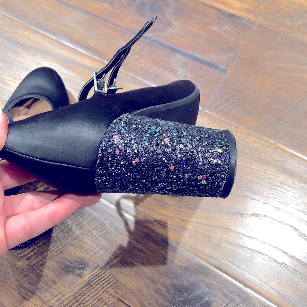 Fun, sparkle Mary Jane heels